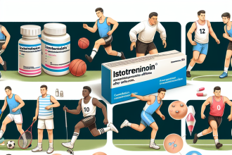 Caractéristiques de l'utilisation de l'isotrétinoïne chez les sportifs ayant des problèmes de peau