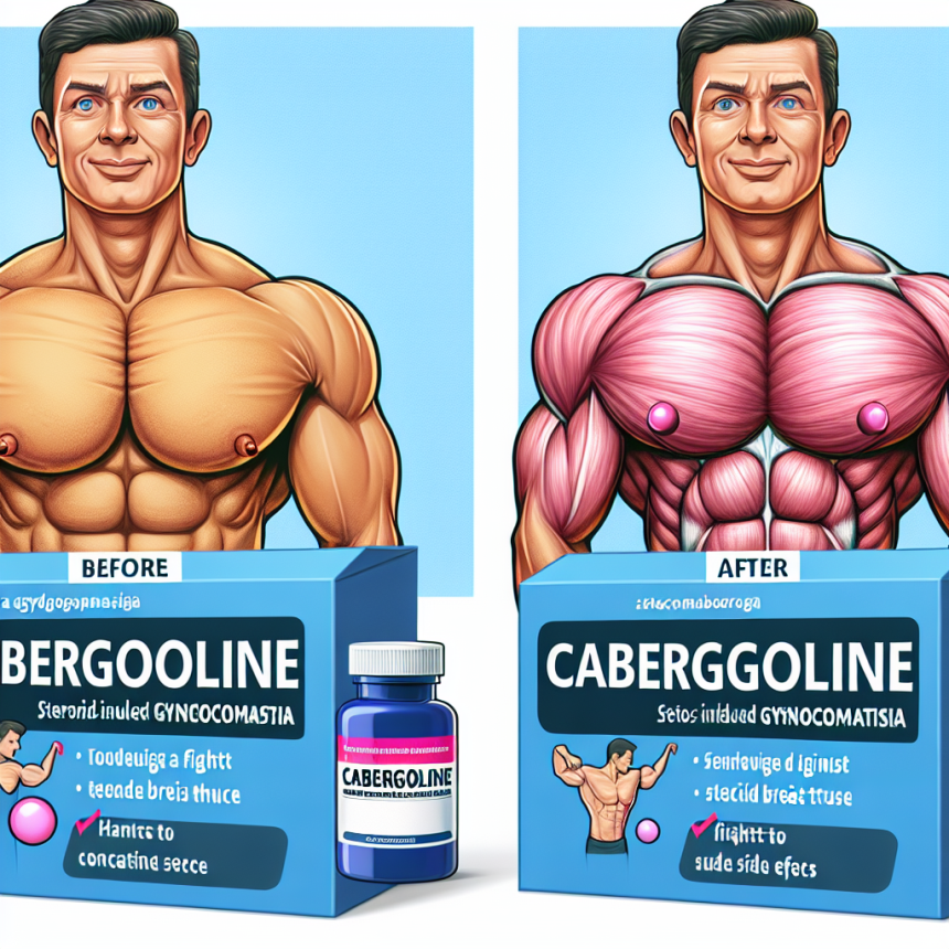 Comment la Cabergoline aide à combattre la gynécomastie induite par les stéroïdes