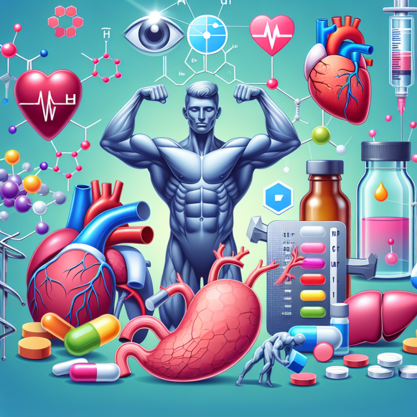 Effets secondaires possibles de la boldénone, y compris les effets sur le cœur, le foie et l'équilibre hormonal.