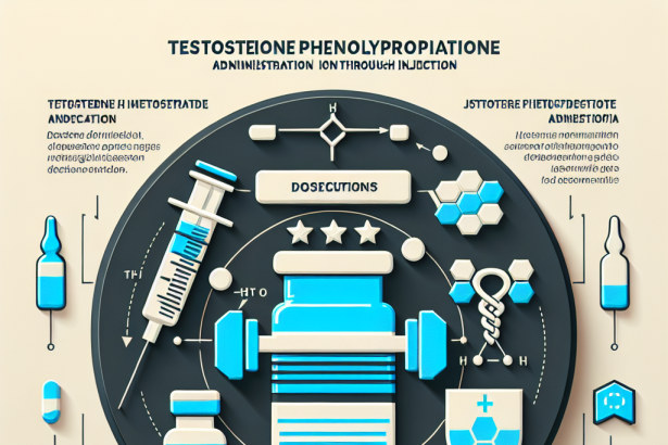 Caractéristiques de l'administration du phénylpropionate de testostérone (injection)