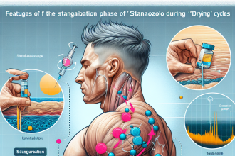 Caractéristiques de la stagnation de l'injection de stanozolol pendant les cycles de « sèchement »