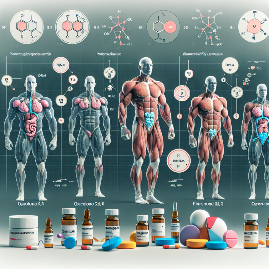 Caractéristiques pharmacocinétiques de l'oxandrolone chez des athlètes de poids corporels différents