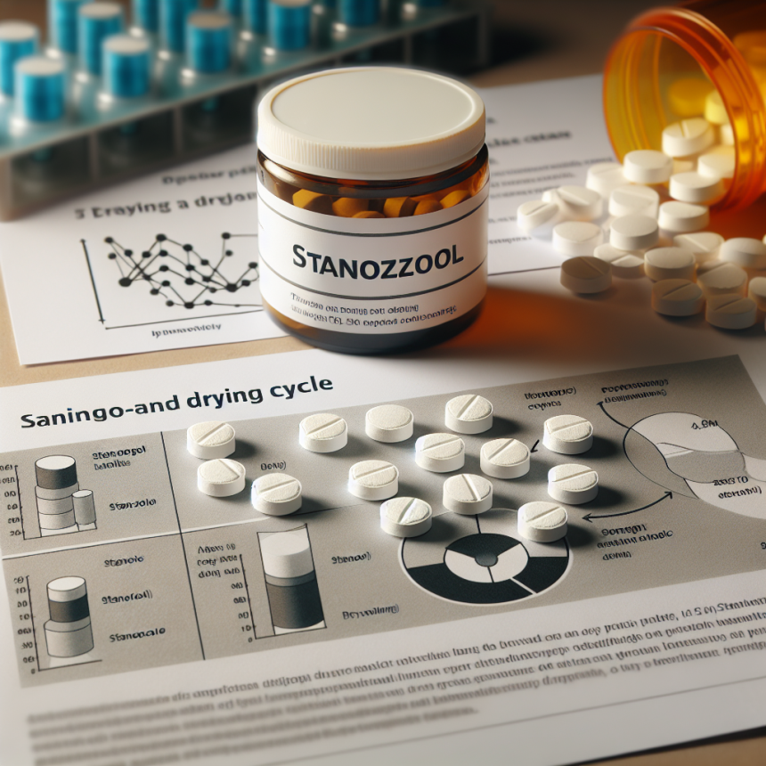 Comprimés de stanozolol et cycles de séchage