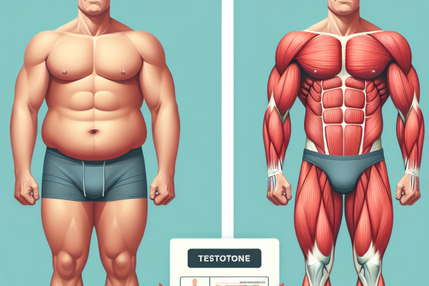 Effet de l'énanthate de testostérone sur la réduction de la masse grasse