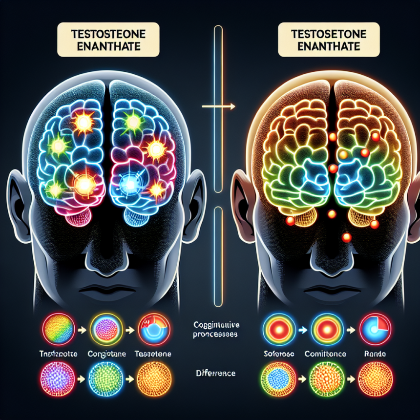 Effet de l'énanthate de testostérone sur les fonctions cognitives