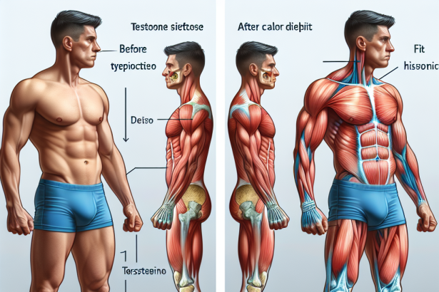 Effet du cypionate de testostérone sur la masse musculaire en cas de déficit calorique
