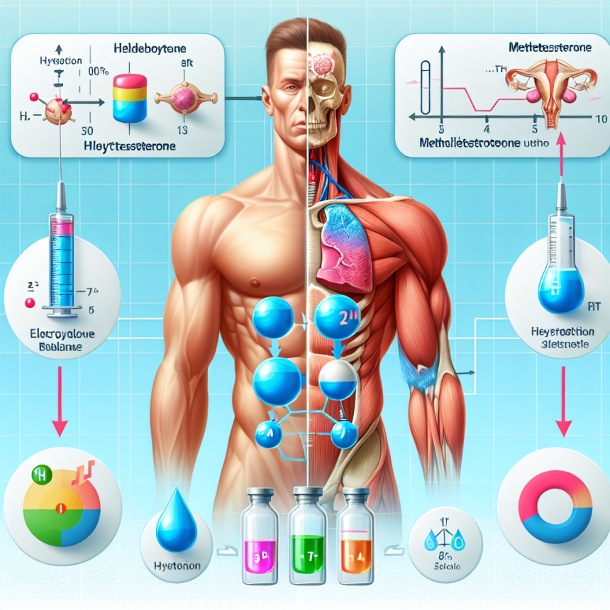 Influence de la méthyltestostérone injectable sur l'hydratation et l'équilibre électrolytique