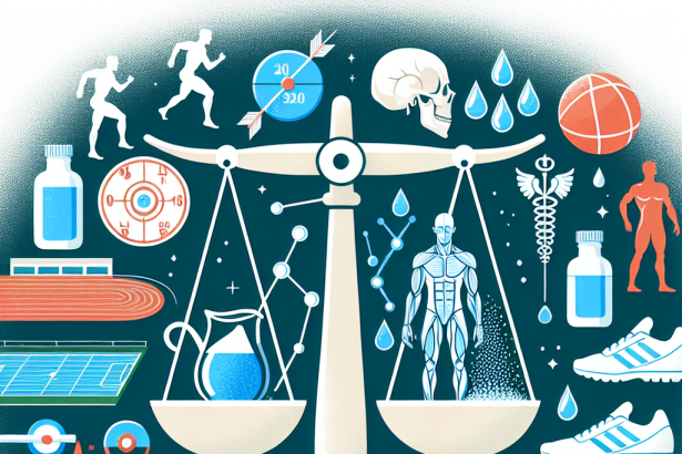 Injections pour la perte de poids sur l'équilibre hydro-sel chez les athlètes