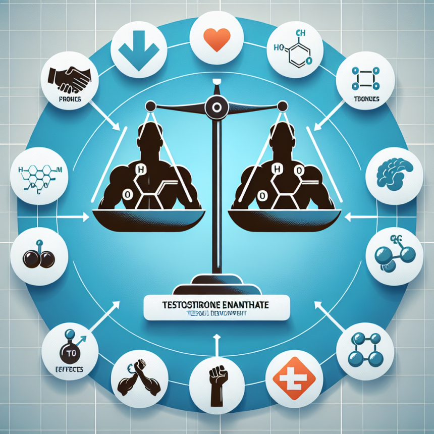 L'énanthate de testostérone comme base du traitement masa : avantages et inconvénients