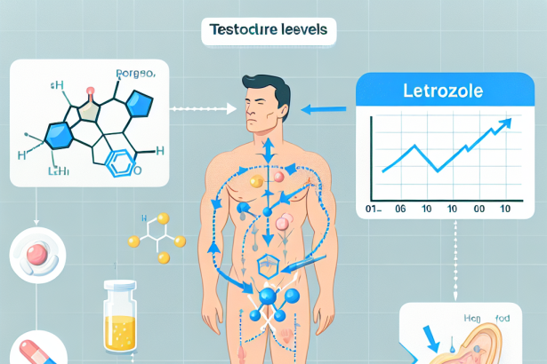 Le Letrozole et son effet sur les niveaux de testostérone avec un soutien pharmacologique