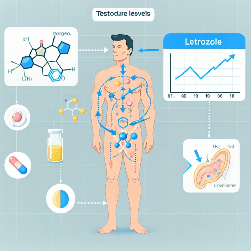 Le Letrozole et son effet sur les niveaux de testostérone avec un soutien pharmacologique