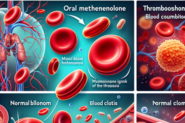 Méthénolone oraux et risques de thrombose
