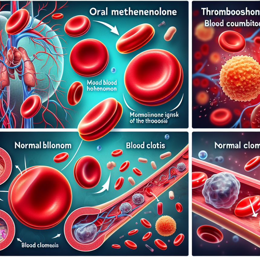 Méthénolone oraux et risques de thrombose