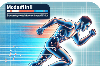Modafinil et son rôle dans le soutien de la coordination lors d'une disqualification sur piste