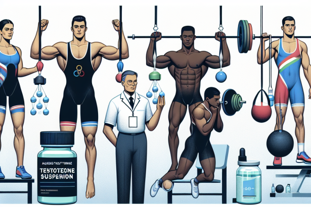 Utilisation de la suspension de testostérone (aqueuse) avant les compétitions