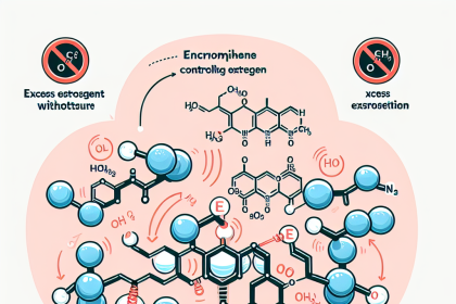 Citrate d'enclomifène et contrôle de l'excès d'œstrogènes sans inhibition