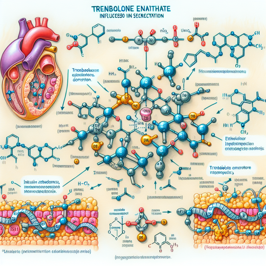 Comment l'Enanthate de trenbolone affecte-t-il la sécrétion d'insuline