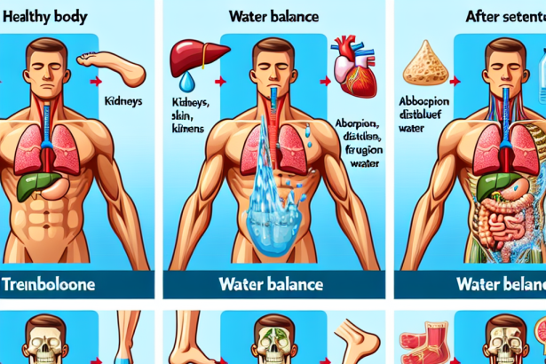 Comment le trenbolone modifie l'équilibre hydrique de l'organisme