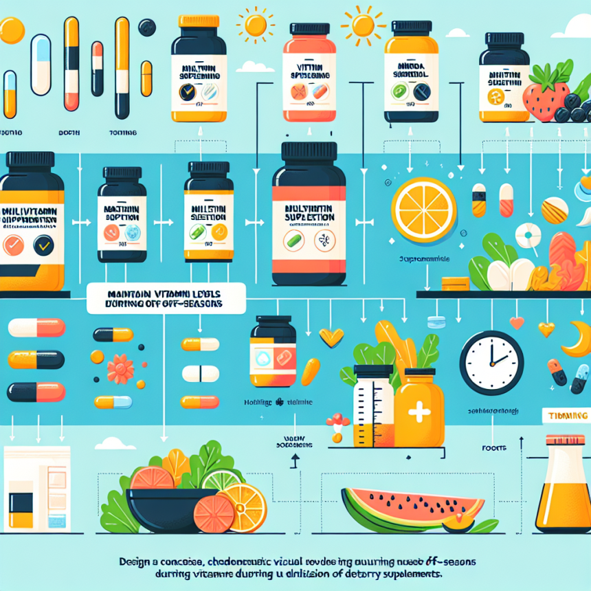 Comment maintenir un bon niveau de vitamines hors saison grâce aux compléments alimentaires