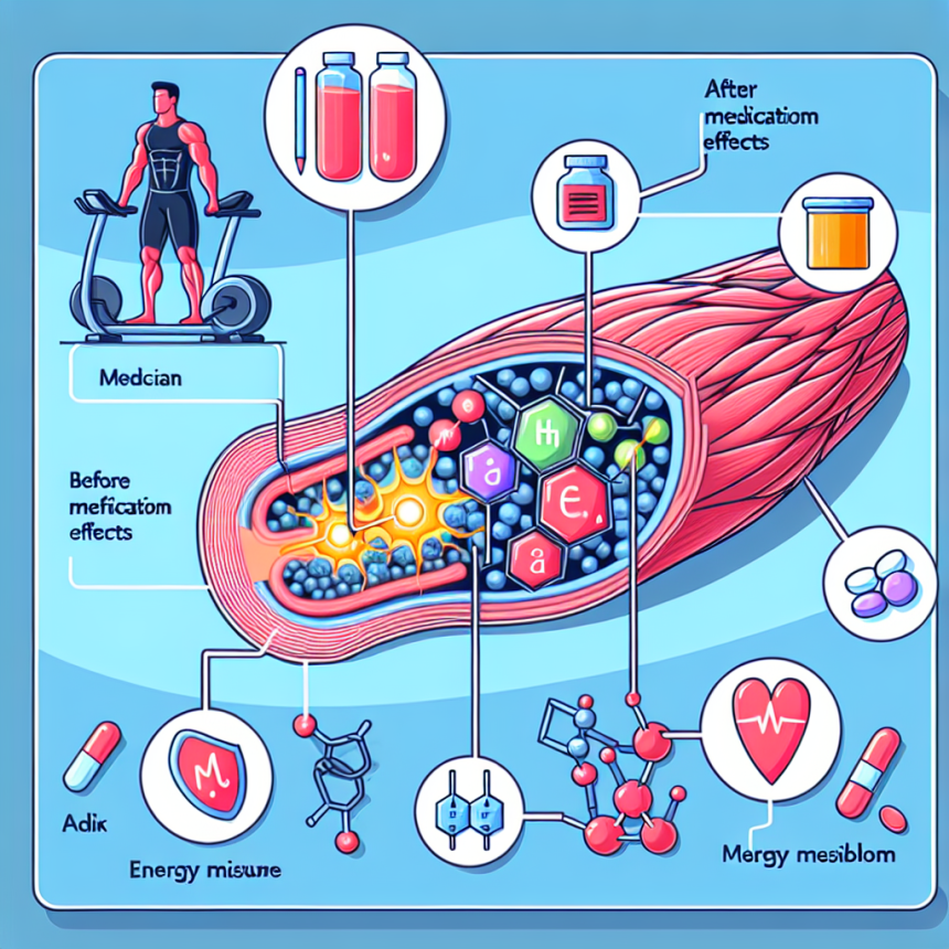 Effet des médicaments sur le métabolisme musculaire avant l'entraînement