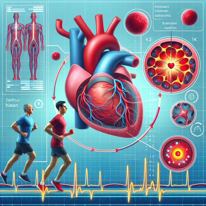 L'effet du telmisartan sur la fonction endothéliale vasculaire pendant l'entraînement.