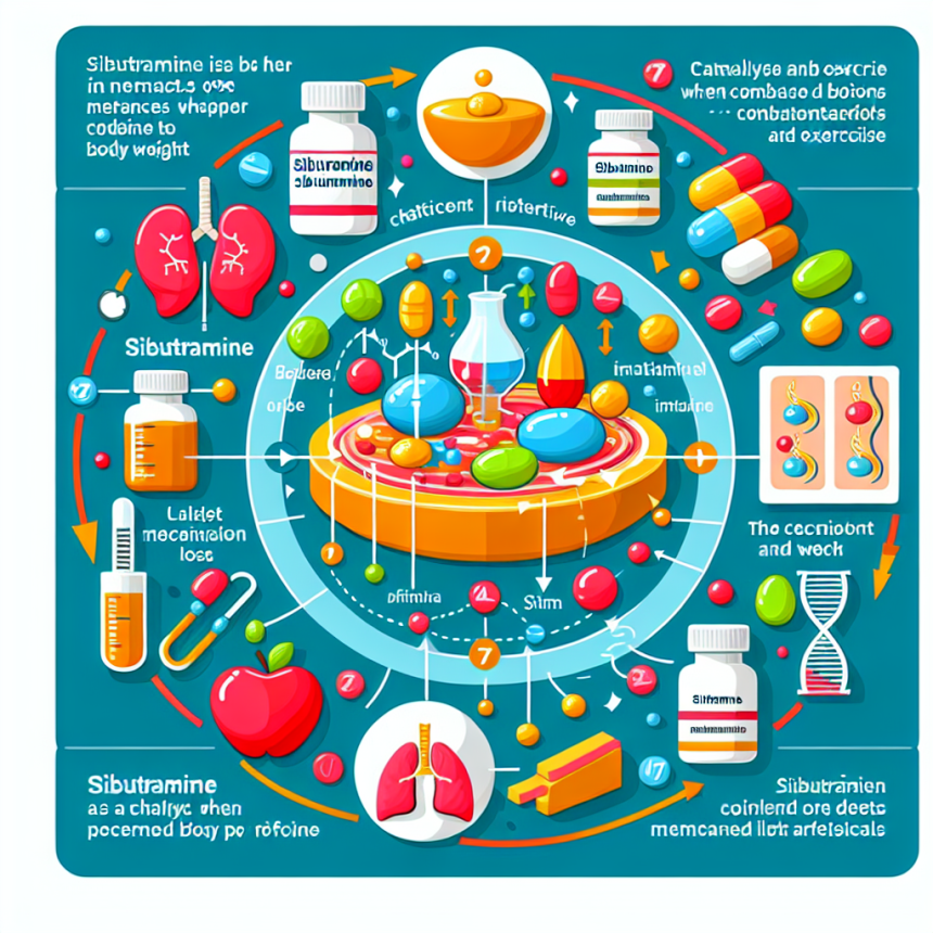La sibutramine dans le cadre d'un programme de perte de poids