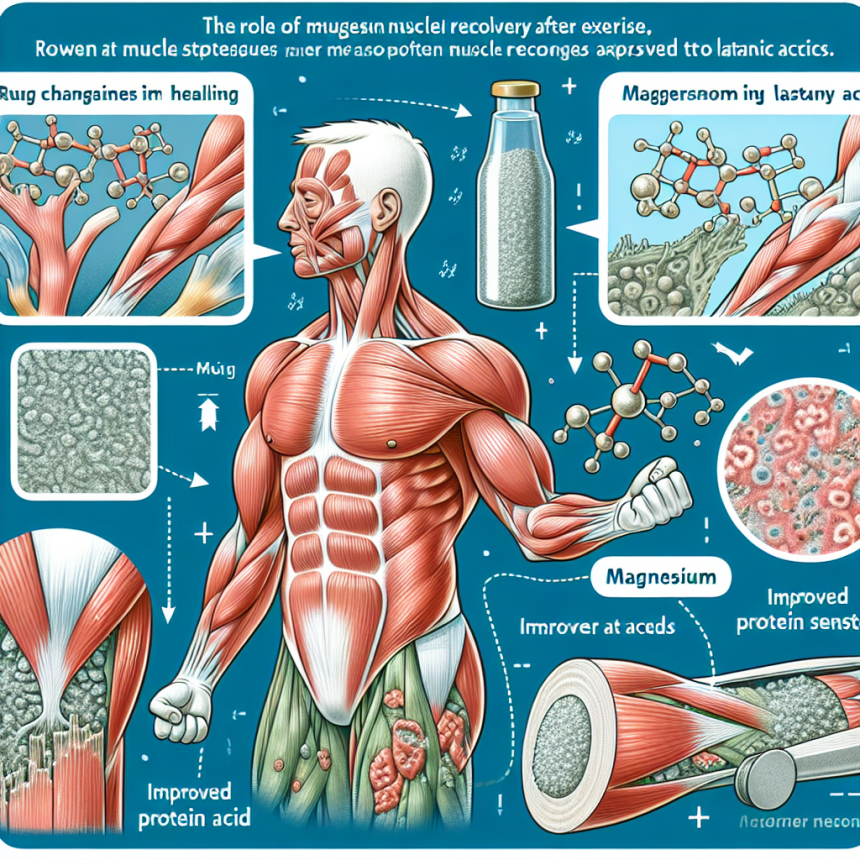 Le rôle du magnésium dans la récupération musculaire après l'effort