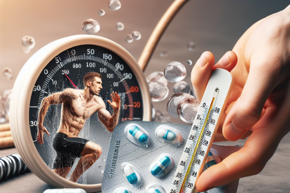 Lévothyroxine sodium et modification du seuil de température pendant l'effort