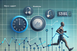 Protocole de soutien glycémique pendant l'entraînement à jeun