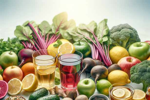 Régimes alimentaires pendant la détoxification