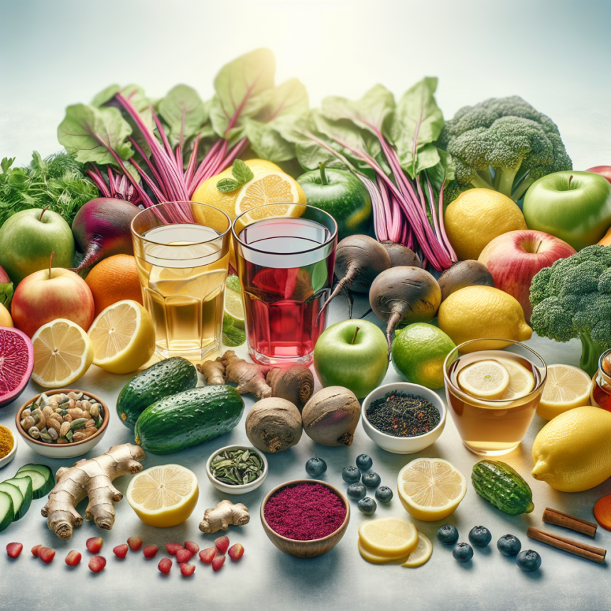 Régimes alimentaires pendant la détoxification