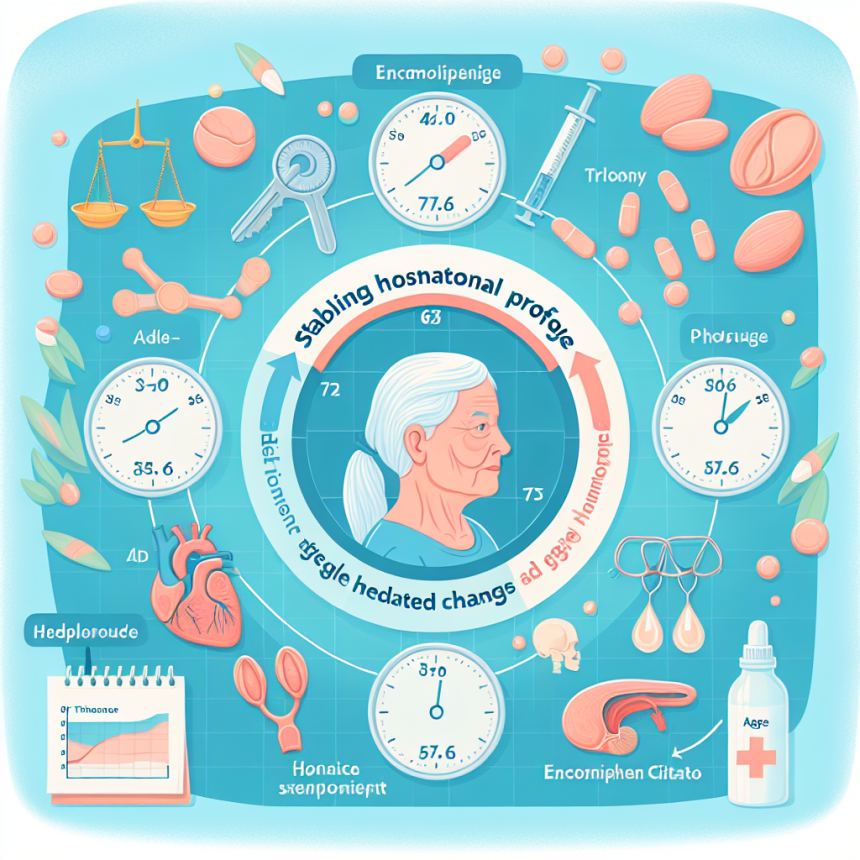 Rôle du citrate d'enclomifène dans la stabilisation du profil hormonal pendant les changements liés à l'âge