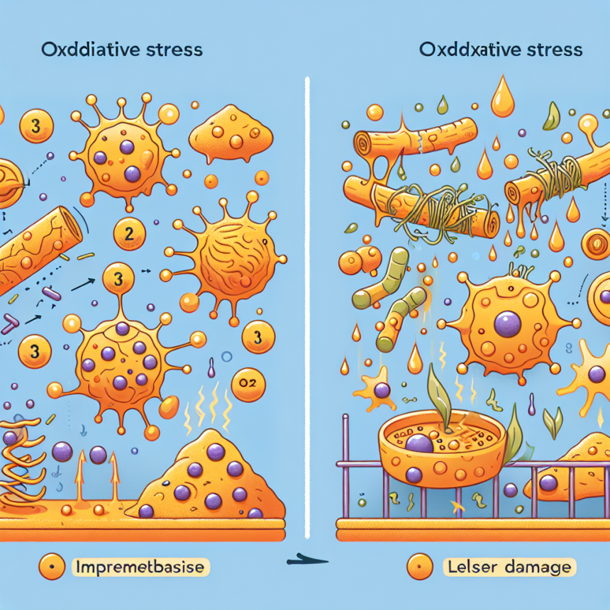 Utilisation de la curcumine pour réduire le stress oxydatif