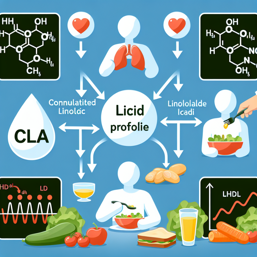 CLA et maintien d'un profil lipidique sain