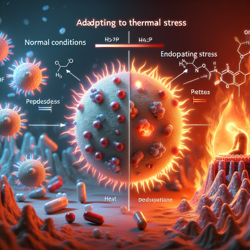 Comment les cures de peptides affectent l'adaptation au stress thermique