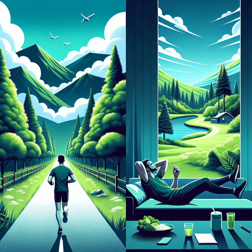 Cours solo et régénération après l'entraînement