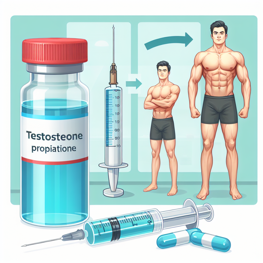 Cure de propionate de testostérone pour une croissance rapide