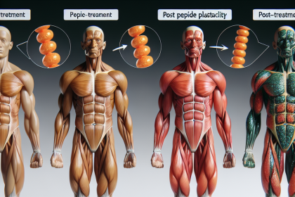 Effet des cures de peptides sur la plasticité musculaire