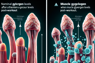 L'effet du chlorhydrate de phentermine sur le taux de glycogène musculaire après l'entraînement