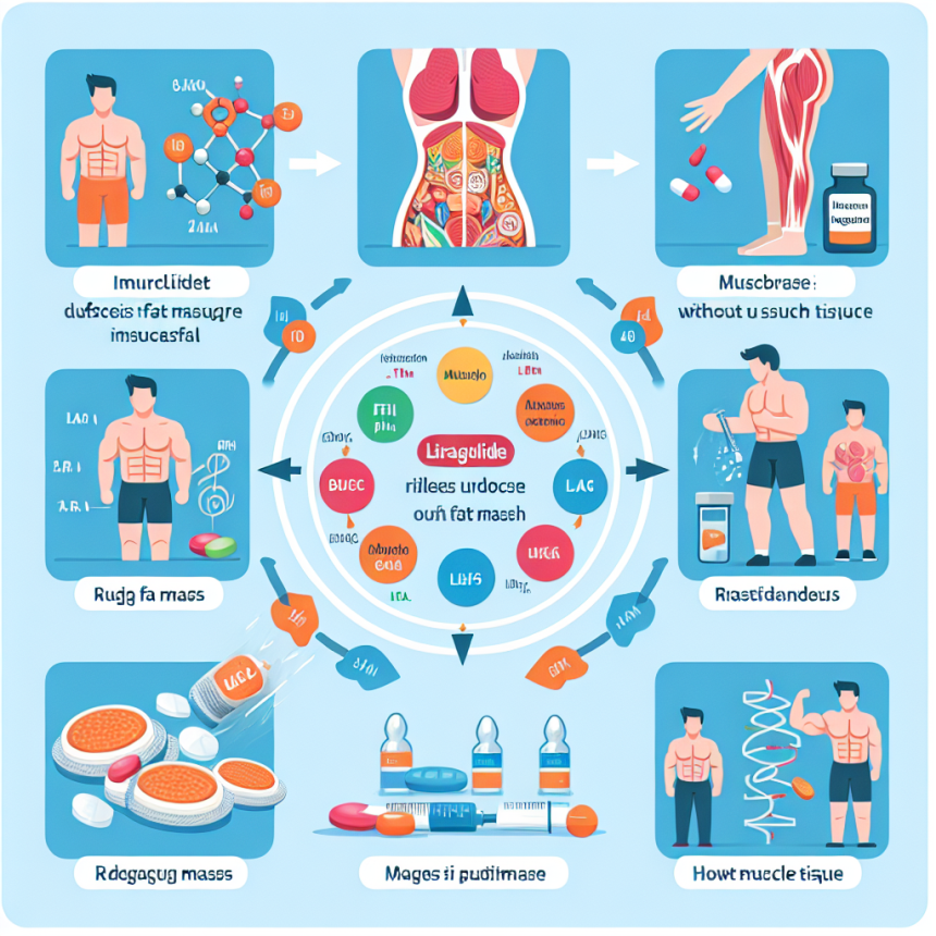 Le liraglutide aide-t-il à réduire la masse grasse sans perte de tissu musculaire ?