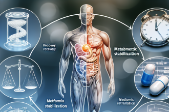 Metformine et stabilisation du métabolisme pendant la période de récupération