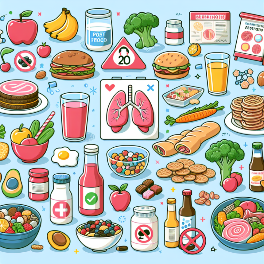 Quels aliments éviter pendant la PCT ?