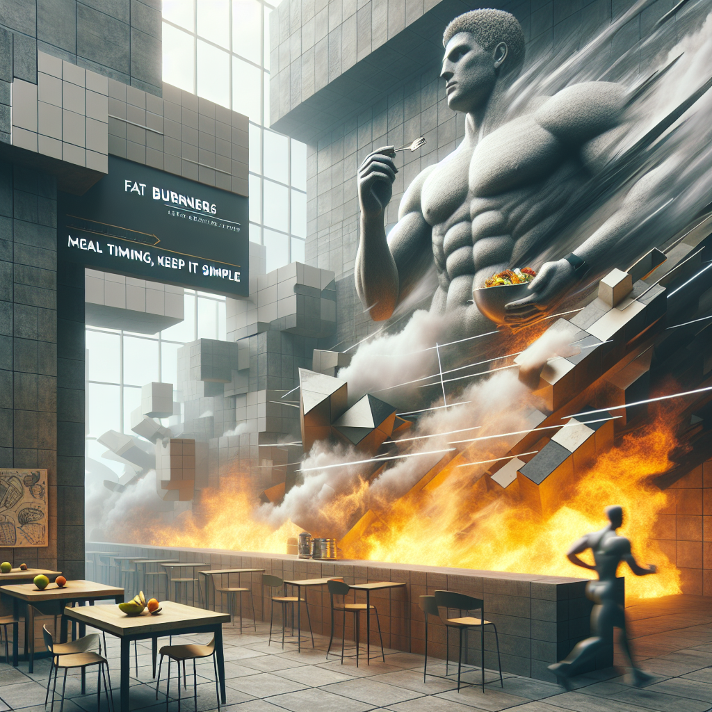 Brûleurs de graisse : timing des repas, garder simple