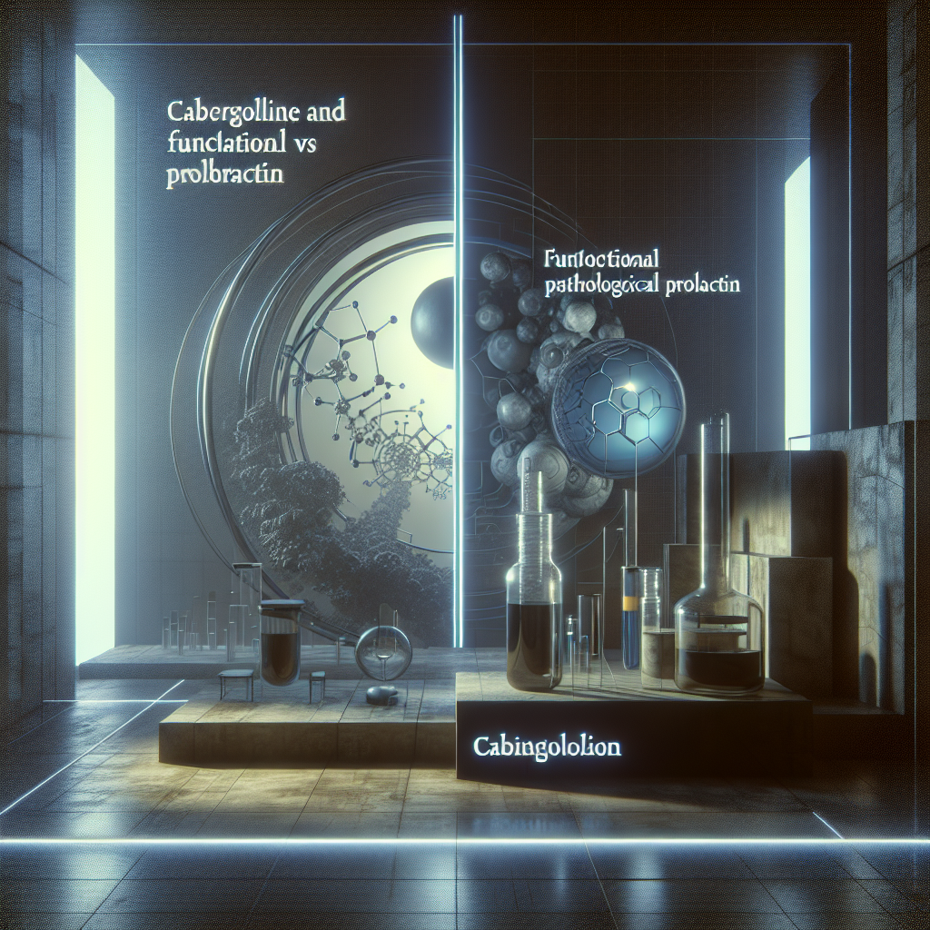 Cabergoline et prolactine fonctionnelle vs pathologique
