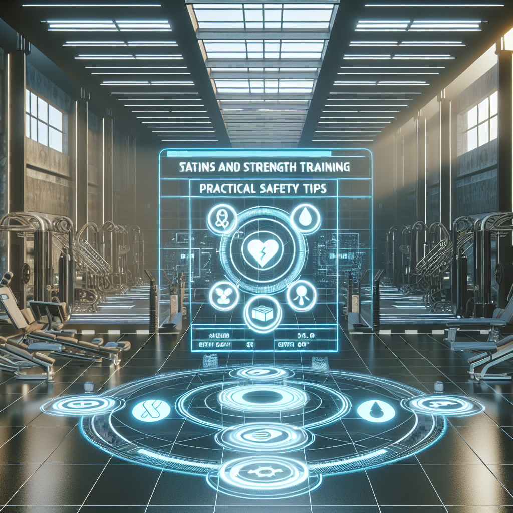 Statines et entraînement de force : conseils pratiques de sécurité