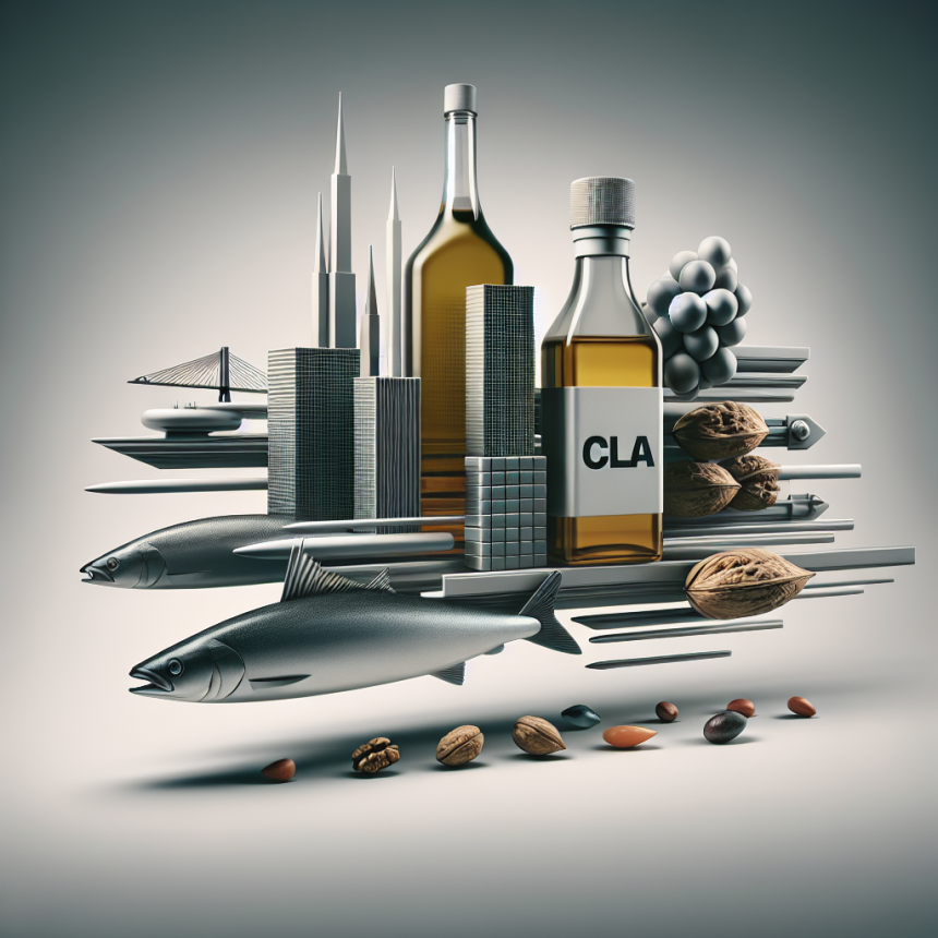 CLA et huile d’olive/poisson/noix : comment structurer les lipides